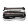 Economical Replacement Shaver Foil&Cutter Set for Braun For Braun Series 3 21S 32S 320S-4 330S-4 340S-4 350CC-4 Silver