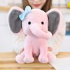 boqopod Stuffed Elephant Animal Plush Toys 9 Inch (Pink)