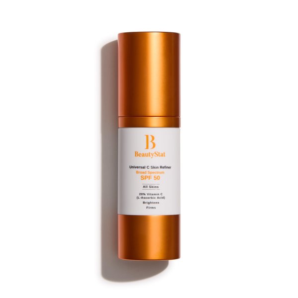 BeautyStat Universal C Skin Refiner With Broad Spectrum SPF50 - Serum for Face, 20% Pure L-Ascorbic Acid (Vitamin C) (30ml / 1.0 oz)