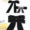 Velvet Bow Hair Clips, 2Pcs Handmade Bows Barrettes Hair Bows Alligator Clips Ribbon Hair Accessories for Girls Toddlers Teens