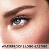 2Pcs Eyebrow Pencil Micro 4 Point Ink Pen by Brow Stylist - Eye Makeup Lift & Snatch Eyebrow Pen Kits Long-Lasting Waterproof Natural Eyebrow Hair (2Pcs 02# Dark brown)