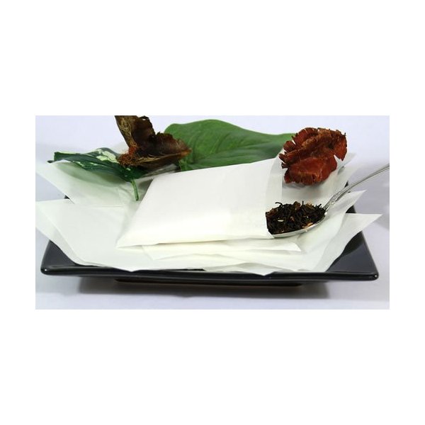 50 pcs Jumbo Empty Tea / Herb Bags 4 x 4.75 (100 x 120mm) Oversized Tea Bags Perfect for Iced Tea Brewing