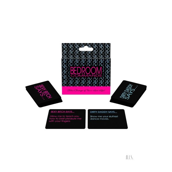 Bedroom Commands Card Game