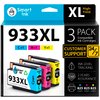 Smart Ink Compatible Ink Cartridges Replacement for HP 932XL 933XL 932 XL 933 XL (3 Combo Pack, Cyan/Magenta/Yellow) to use with HP Printer OfficeJet 6600 6700 7610 7612 6100 7510 7110 7620