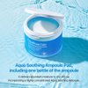 Real Barrier Aqua Soothing Ampoule Pad, 70 Pads, Cooling Soothing Facial Pad Mask for Redness Relief, Skin Barrier Repair Face Moisturizer with Hyaluronic Acid for Sensitive Dry Skin, Korean Skincare