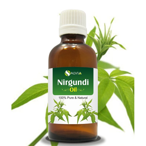 Nirgundi Oil (Vitex negundo) Therapeutic Essential Oil 100% Natural & Pure Undiluted Uncut Cold Pressed Aromatherapy Premium Oil Therapeutic Grade - 30 ML