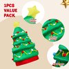 JOYIN Plush Christmas Tree Hat for Festive Party Dress Up Celebrations, Winter Party Favor, Christmas Decorations, Beanie Costume Accessories