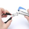 End Cutting Pliers for Jewelry Making, Nail Puller Tool for Carpenter, End Nippers for Zipper Install Stops, Wire Cutting