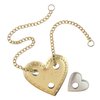 Bepuzzled Heart Hanayama Cast Metal Brain Teaser Puzzle (Level 4) Puzzles For Kids & Adults Ages 12 & Up