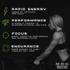 MEG - Military Energy Gum | 100mg of Caffeine Per Piece + Increase Energy + Boost Physical Performance + Spearmint 8 Pack (40 Count)