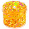 Big Golden Clear Crunchy Slime Pack, Crystal Slime Kit for Kids, Soft Non-Sticky with Honey Scented, Nice Birthday Gift Party Favors for Girls Boys(7oz 200ml)