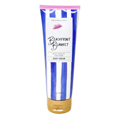 Generic Bath and Body Work Beachfront Blanket - Duo Gift Set - Body Cream and Shower Gel