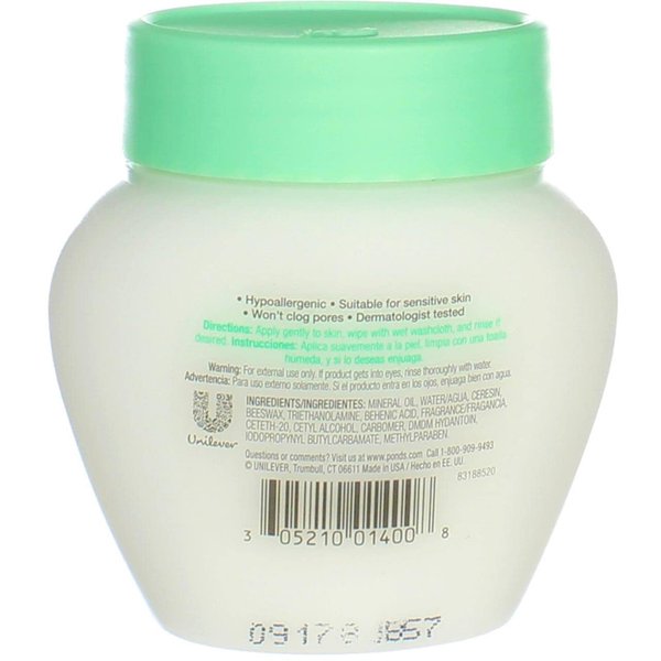 Pond's Cold Cream Cleanser 6.1 oz (Pack of 2)