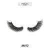 Laflare 3D MINK ANGEL Eyelashes, Soft, Feather-Light, Double-Layer, Voluminous, Glamorous, Fluffy, Striking Look, Reusable Premium Quality False Mink Lashes (AM12)
