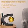 Magnetic Levitation Floating Globe with LED Light, Office Decor, Levitating Globes Desk Decor, Holiday Gifts for Men | Father | Husband | Boyfriend | Kids | Boss, Xmas Gifts(Golden)