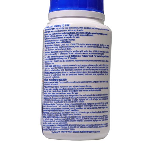 Evolve Concentrated Bleach Tablets - 32-ct (Pack of 2 Original Scent)