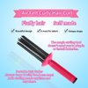 Neuvikter 17 Teeth Curling Roll Comb, Curly Hair Brush, Curly Hair Styler Tool, Curl Defining Brush, Professional Curling Brush for Hair Salon, Home (2Pcs)
