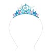Jaciya Mermaid Birthday Decorations Blue Mermaid Tiara Silver Metal Headband 5 Year Old Girl Birthday Gifts Mermaid Tails for Girls Mermaid Party Favors
