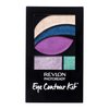 Revlon PhotoReady Eye Contour Kit, Eyeshadow Palette with 5 Wet/Dry Shades & Double-Ended Brush Applicator, Eclectic (517), 0.1oz