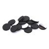 Slipstick GorillaPads CB147 Non Slip Furniture Pads/Gripper Feet (Set of 16) Self Adhesive Rubber Floor Protectors, 1 inch Round, Black