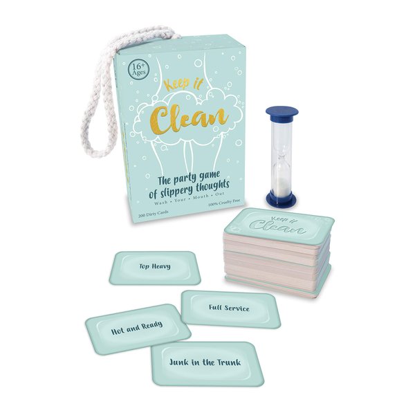Shenanigames Adult Party Games: Keep It Clean - Create an Innocent Meaning for a Dirty Phrase - Choose Your own Level of NSFW - Adaptable for Work, College Parties, Bars & Game Nights.