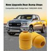 New Upgrade 2 Pcs Rear Bump Stops,Rear Suspension Control Arm Bumpers Compatible with Dodge Ram 1500(2009-2020),Replace Part Number 52855788AA