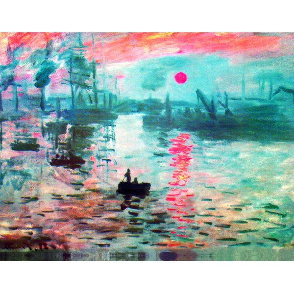 100 Piece Puzzles for Kids Sunrise Impression 100 Piece Puzzle Famous Oil Painting 100 Piece Puzzles for Adults Classic Art 100 Piece Puzzles by Monet 100 Piece Puzzles for Kids Ages 6-10