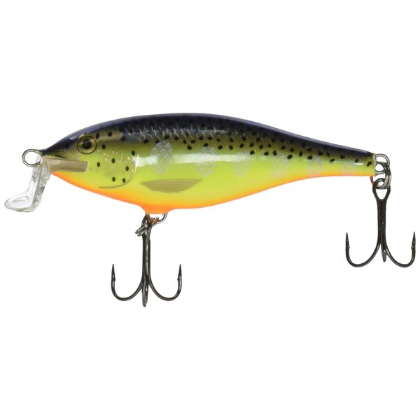 Rapala Shallow Shad Rap 07 Fishing lure, 2.75-Inch, Hot Steel