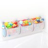 Ligereza Bathtub Toy Holder，Prevent Spots，Bath Toy Storage Bath Toys for Kids Ages 4-8 30“x8.7”Mesh Bath Toy Holder，let Baby Bath Toys Quick Drying…