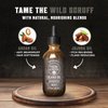 Viking Revolution Beard Oil Conditioner - All Natural Unscented Argan & Jojoba Oils - Softens, Smooths & Strengthens Beard Growth - Grooming Beard and Mustache Maintenance Treatment, 1 Pack