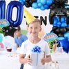 11pcs Video Game Themed Party Decorations, Number 10th Boys Birthday Party Supplies, Navy Blue Video Game Controller Mylar Foil Balloon, Video Game Party Decoration Supplies