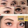 SEEDEW Bottom Lash Extensions, MIX5-7mm J Curl 0.10mm 12 Rows/Tray, Classic Individual Single Natural Soft Lightweight Eyelashes Grafting for Lash Artists, Beauty Salon(Matte Black-0.1-J-MIX5-7mm)