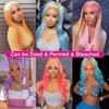 613 Lace Front Wig Human Hair 5x5 Wear and Go Glueless Wigs Human Hair Pre Plucked Pre Cut Blonde Wig Human Hair 613 Straight Wigs Human Hair 180% Density (28inch,5X5 613 Straight Wigs)