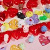 JOYIN 28 Packs Mochi squishy toys with Valentine Cards and Filled Hearts Party Favors for Kids Valentine Gifts Classroom Exchange, Kawaii Stress Relief Toys for Valentine Gift Exchange, Game Prizes