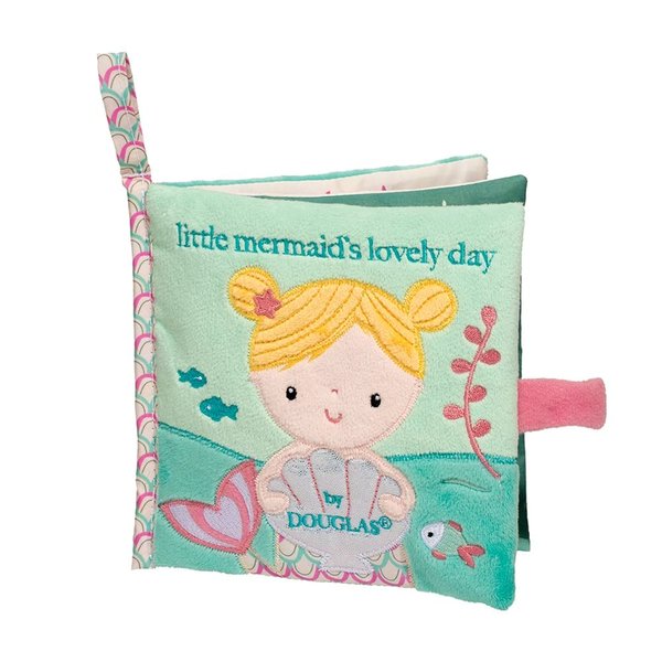 Douglas Baby Mermaid Soft Plush Activity Book