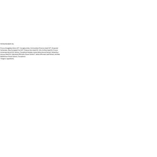 Pistachio Body Oil With Phytomelatonin, 100ml