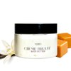 CROWN'D Nourishing Body Butter | Whipped Shea Butter Moisturizer - For Dry Skin, Eczema, Stretch Marks, Hydrating, and Healing - 4 Fragrances (Creme Brulee)