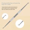 Blackhead Remover Pimple Popper Tool Kit, 6-in-1 Blackhead Comedone Acne Blemish Pimple Extractor Tool Kit Tweezers Kit Skin Care Tools for Face