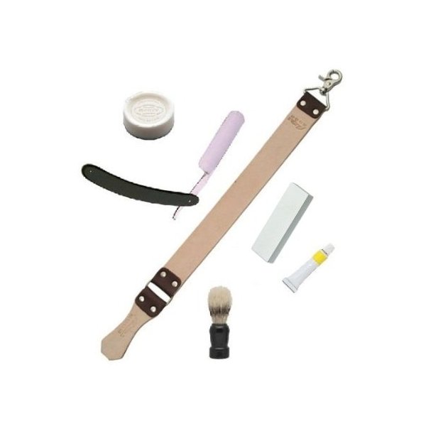 Straight Razor Beginner's Shaving Set