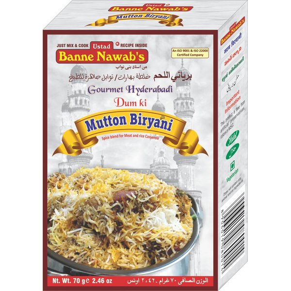 Banne Nawab's Mutton Biryani Masala 70 gm