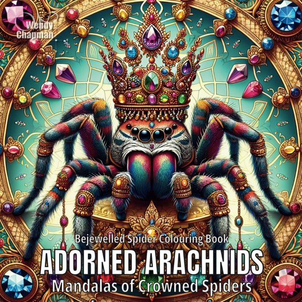 Adorned Arachnids: Mandalas of Crowned Spiders (Crowned Creatures)