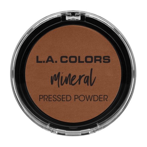 L.A. COLORS Mineral Pressed Powder, Ebony
