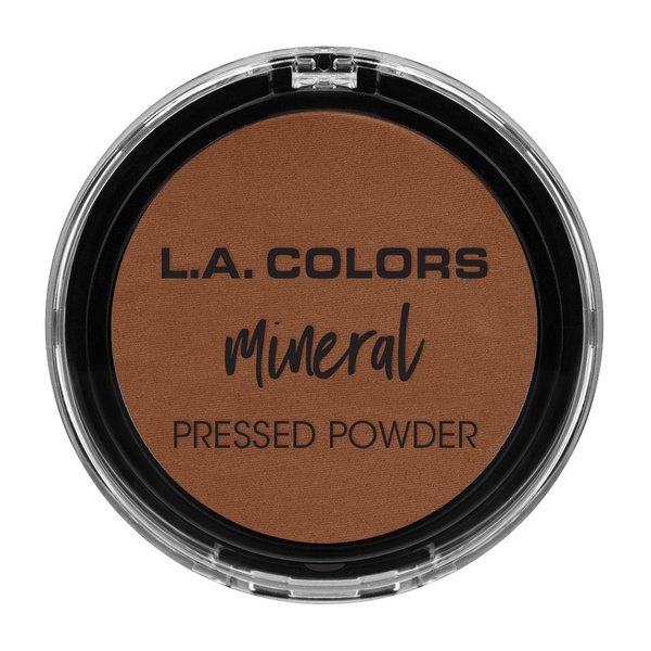 L.A. COLORS Mineral Pressed Powder, Ebony
