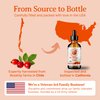 Bella Terra Oils - Organic Rosehip Seed Oil 8 oz - Capture Essence of Rose Hips, Infused with Fatty Acids & Carotenoids, Sublime Experience for Your Face
