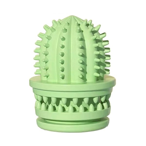 Lykani Dog Chew Toys for Small Dogs, Tough Dog Toys for Aggressive Chewers, Indestructible Durable Interactive Dog Toys, Rubber Dog Toys for Puppy Christmas Easter Birthday Gifts, Green