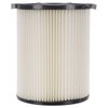 1-Layer Cartridge Filter Replacement Part # 72947 Compatible with RIDGID VF4000, 5-20 Gal & 6-9 Gal Husky Wet Dry Vacuums, Washable & Reusable