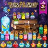 CARTELL Fairy Magic Potions Kit for Kids, Upgraded 26 DIY Mixed Magic Witch Potion Bottles, Mystery Potions Craft Kit, Christmas Decorations Birthday Gifts for Age 6 7 8 9 10+ Year Old Girls Boys