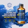 WoldoHealth Methylene Blue 2% Drops 3.4 Fl Oz - High Purity, hird-Party Tested, Formaldehyde Free