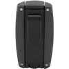 Xikar Turismo Double Jet Flame Cigar Lighter, Attractive Gift Box, Pocket-Friendly, Protective Flip-Lid, Over-Sized Fuel Tank, Matte Black