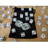 Discount Learning Supplies 50 White 16 mm Opaque Dice w/Dice Bag